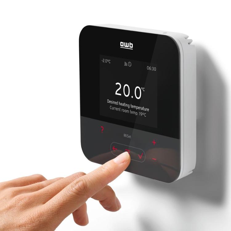 AWB draadloze kamerthermostaat MiSet 380F