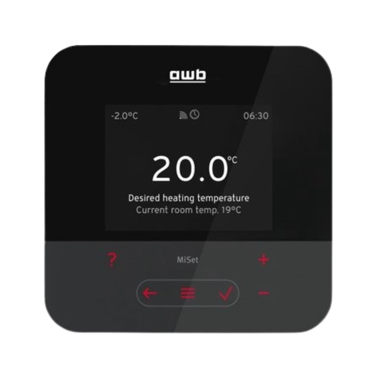 AWB draadloze kamerthermostaat MiSet 380F