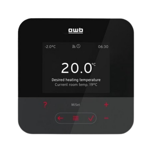 AWB draadloze kamerthermostaat MiSet 380F