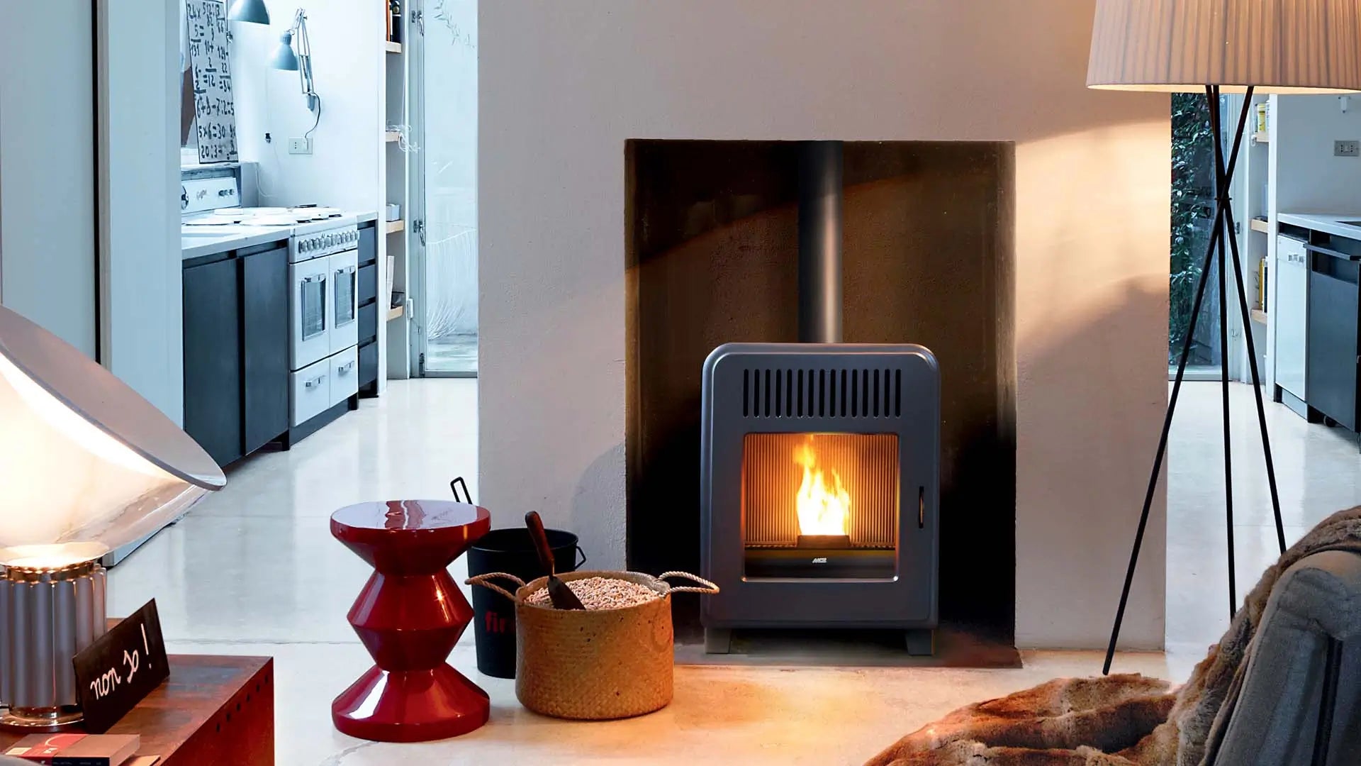 MCZ Cute in woonkamer sfeerbeeld - Ron's Warmte