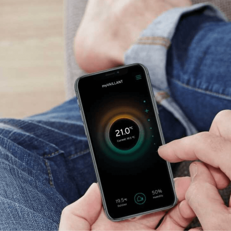 Thermostaat bedienen op smartphone - Ron's Warmte