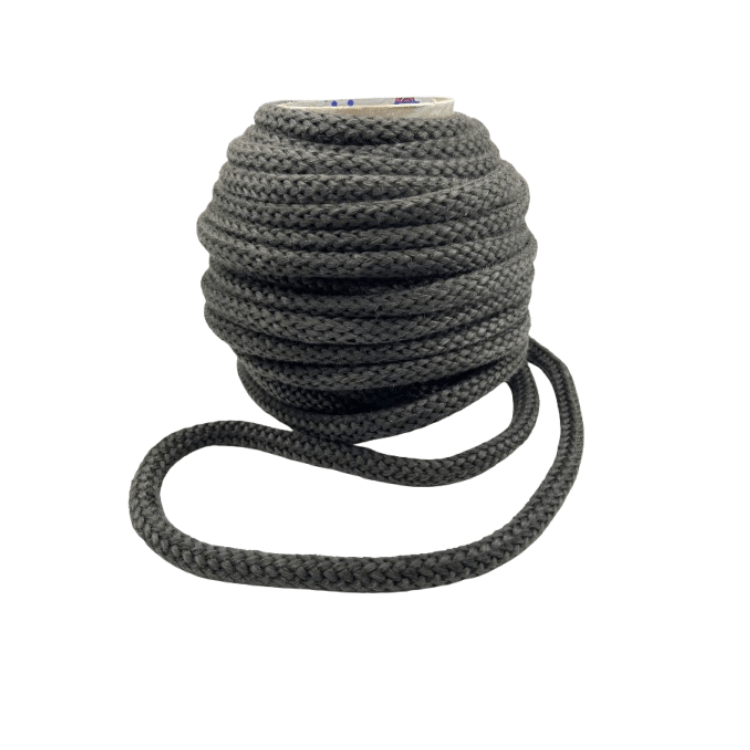 Edilkamin Touwpakking deur zwart 1.5 meter  R1036440