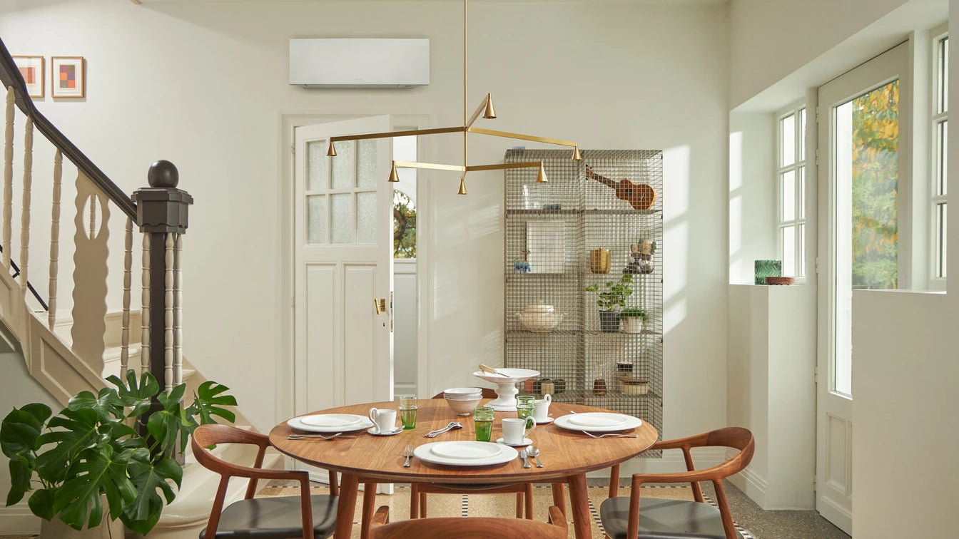 Daikin sfeerfoto in eetkamer - Ron's Warmte